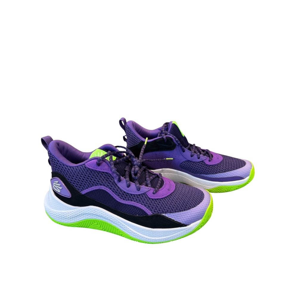 Under Armour Purple 3Z 24 SDE Curry Men’s Size 10